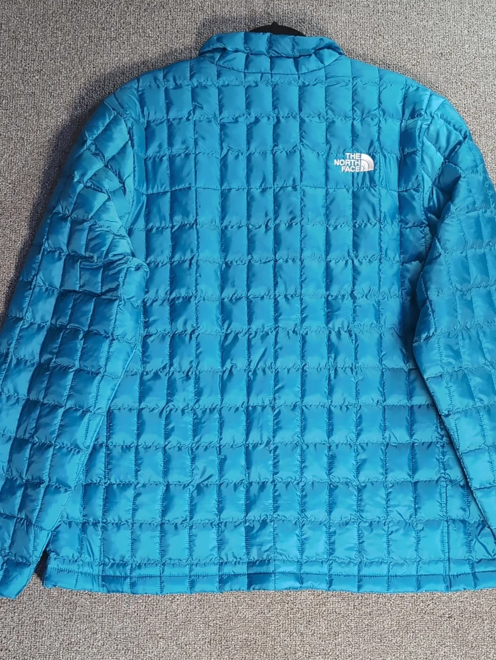 The North Face TNF Thermal Insulation Jacket Digital Steel Blue Sz XL Thermoball
